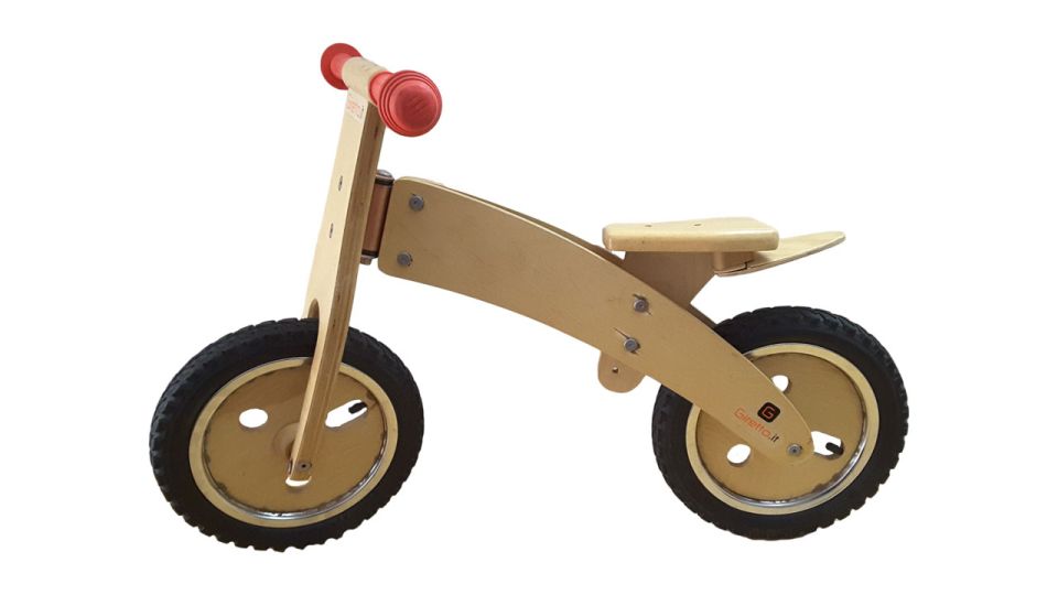 Bicicletta senza pedali in legno (usata)