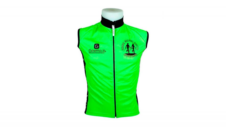 Gilet estivo nordic walking giretto