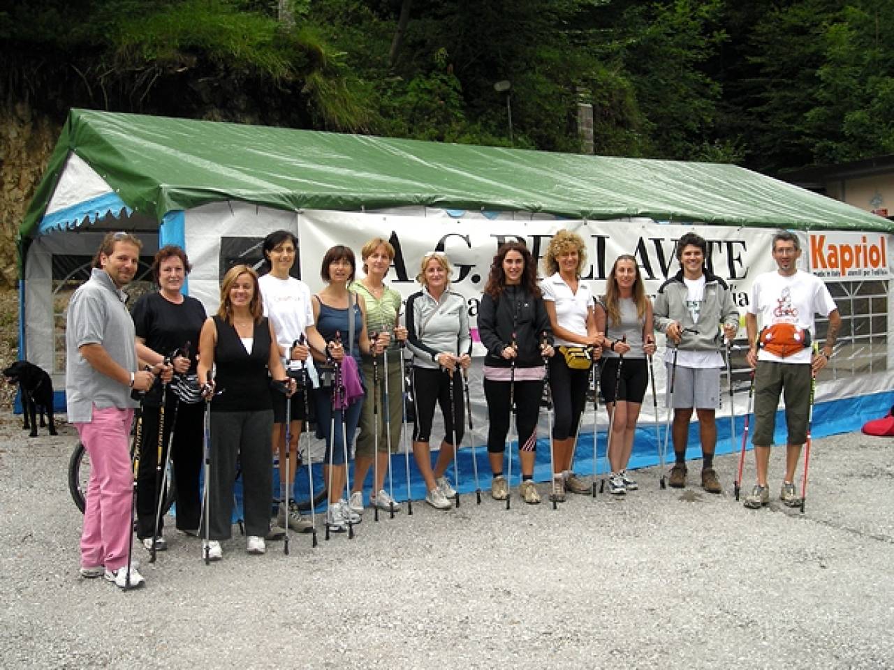 Nordic Walking a Morterone - 2009