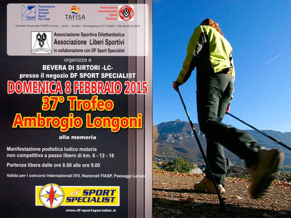 Nordic Walking: evento di Bevera - 2015