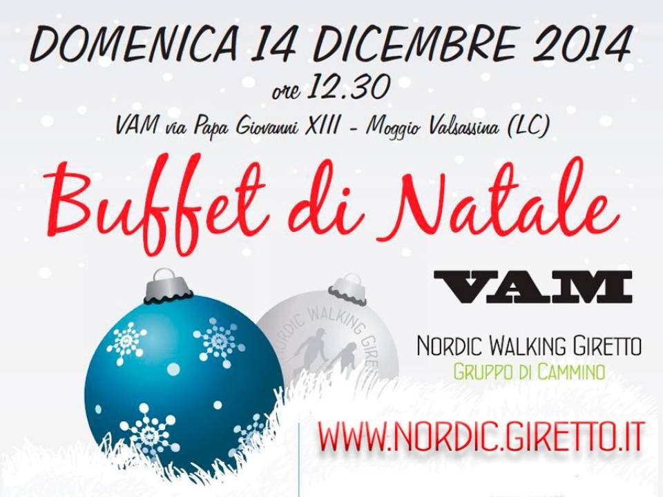 Buffet di Natale - 14 dicembre - 2014