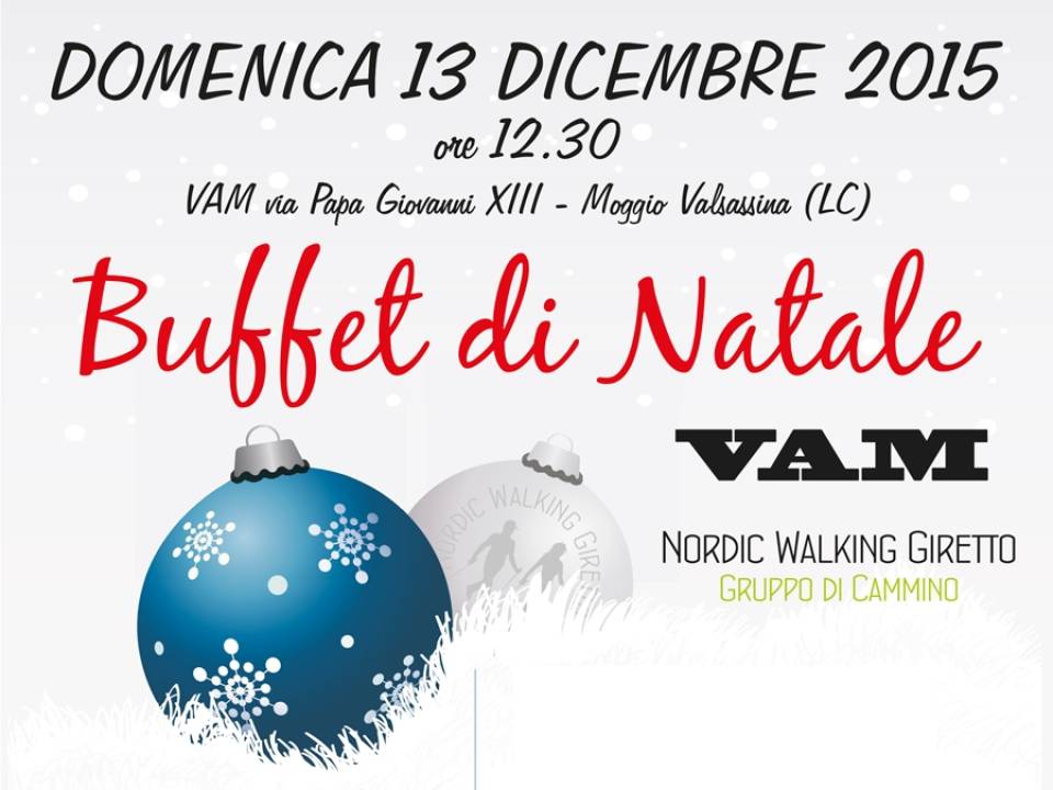 Buffet di Natale - 13 dicembre - 2015