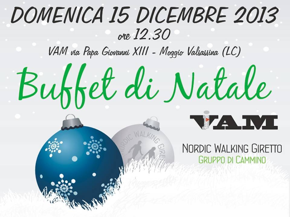 Buffet di Natale - 15 dicembre - 2013